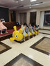 趣味運(yùn)動(dòng)會(huì)道具充氣毛毛蟲(chóng)龜兔賽跑競(jìng)速子拓展游戲團(tuán)建活動(dòng)器材 加厚成人5人毛毛蟲(chóng)【送電動(dòng)充氣泵】 曬單實(shí)拍圖
