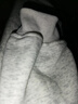 西兒 韓系慵懶圓領衛(wèi)衣女春秋薄款小眾設計oversize復古寬松圓領上衣 貓咪白灰色薄款M【80-110斤】 曬單實拍圖
