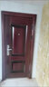 鑫百達防盜門(mén)入戶(hù)門(mén)紅木紋門(mén)進(jìn)戶(hù)門(mén)鋼質(zhì)門(mén)庫房門(mén)出租屋門(mén)單門(mén)子母門(mén) 1970*860/960 機械鎖 曬單實(shí)拍圖