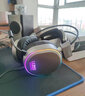 錄音師 S921Pro 電競(jìng)耳機(jī)頭戴式有線 游戲耳機(jī)USB7.1聲道超重低音 銀光色 GL921Pro-USB7.1電競(jìng)耳機(jī) 曬單實(shí)拍圖