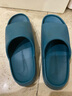 【95成新】耐克NIKE運動(dòng)拖鞋男一字拖CALM休閑鞋FD4116-300水鴨青42.5 曬單實(shí)拍圖