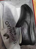 富貴鳥(niǎo)皮鞋男休閑男鞋真皮男士皮鞋商務(wù)休閑圓頭舒適中老年爸爸鞋套腳 FG0111黑色 38 曬單實(shí)拍圖