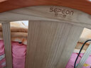 圣貝恩（sepeon） 環(huán)保嬰兒床實木多功能床寶寶床新生兒童床搖床變書桌拼接大中床 小裸床 曬單實拍圖