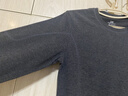 Lee男士保暖內衣棉款秋衣秋褲男修身打底衫秋冬季無(wú)痕棉毛衫套裝薄款 棉氨款-礁石灰 XL 【推薦120-140斤】 曬單實(shí)拍圖