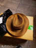 曼琪魅雅防曬夏天男士草帽可折疊牛仔帽戶(hù)外遮陽(yáng)禮帽沙灘帽大檐帽出游帽男 可折疊草帽-咖啡色 清涼透氣均碼(58cm) 曬單實(shí)拍圖