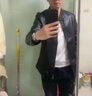 皮爾卡丹（pierre cardin）高檔秋冬仿真皮衣男立領(lǐng)帥氣機車(chē)PU皮夾克外套春秋裝加絨加厚大碼 黑色 M 曬單實(shí)拍圖