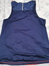 力為（Leevy）跑步背心男 馬拉松訓練速干健身運動(dòng)服 薄透氣籃球服 無(wú)袖寬肩t恤 深藍色 3XL 曬單實(shí)拍圖