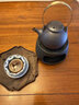九土日式禪意泡茶壺功夫茶具陶瓷普洱茶具提梁手工單壺復古小茶壺 單壺-送禮盒 曬單實(shí)拍圖