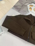 JASONWOOD高端品牌羊毛衫男100%羊毛秋冬針織開(kāi)衫加厚商務(wù)中年毛衣外套男 高檔茶綠色【現貨速達】 秋冬款 L 建議【130斤-150斤】 曬單實(shí)拍圖