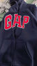 GAP男女裝碳素磨毛字母logo連帽抓絨衛衣上衣609115 米色 XL (180/100A)亞洲尺碼 曬單實(shí)拍圖