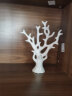 睿诺现代家居装饰品摆件创意陶瓷工艺品客厅酒柜电视柜摆设三口鹿礼物 白色树一个 实拍图