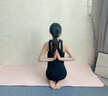 COZOK百搭瑜伽服背心女帶胸墊二合一防震內(nèi)衣健身上衣寬松美背運(yùn)動(dòng)罩衫 銀絲灰 L _建議105-115斤 曬單實(shí)拍圖