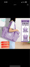易旅旅行包 行李包多功能大容量手提包旅游出差 可扩展款 紫色 实拍图