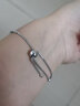 潘多拉（PANDORA）[新年禮物]閃耀手鏈繩925銀素鏈可調節時(shí)尚高級簡(jiǎn)約生日禮物 閃耀手鏈 23cm 曬單實(shí)拍圖