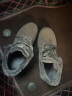回力棉鞋男鞋子男士冬季加绒马丁靴子男加厚保暖雪地靴新款高帮 灰色 39 实拍图