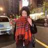 CRANTA KOMEIA過年紅色圍巾女冬季針織毛線圍脖生日禮物送女友老婆 橘紅藍(lán)格 高級感ck風(fēng)送女朋友愛人實(shí)用高檔 曬單實(shí)拍圖
