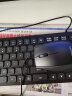 飞利浦（PHILIPS）SPT6327键鼠套装 有线键盘鼠标 剪刀脚结构 防溅洒 笔记本电脑外接键盘 黑色 实拍图