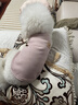 貓咪衣服防掉毛貓咪狗狗衣服保暖寵物衣服幼貓中小型犬春秋衣服 粉色熊熊頭(XL碼建議8-12斤) 曬單實(shí)拍圖
