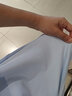 金蒂情職業(yè)襯衫女短袖工作服夏季氣質(zhì)正裝修身免燙棉襯衫上班工裝白襯衣 藍(lán)色單件襯衣（女款） S 曬單實(shí)拍圖