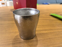 希諾（HEENOOR）純鈦男女士水杯高檔雙層隔熱咖啡杯茶杯啤酒果汁保鮮杯子新款 云海霧凇235ml 曬單實(shí)拍圖