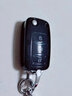 標車(chē)族 大眾桑塔納鑰匙套包殼折疊款途觀(guān)l速騰朗逸寶來(lái)明銳高爾夫適用 黑色(A款鑰匙套+馬鐙扣+掛鉤) 曬單實(shí)拍圖