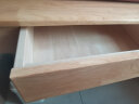 贝创 实木书桌 北欧日式书桌椅组合 家用带抽屉简约办公桌写字台 原木色 1.2m 书桌 实拍图