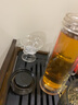 天澤（TIAN ZE）茶具配件茶海分茶器手工耐熱玻璃功夫茶濾網(wǎng)配件 玻璃茶漏 曬單實拍圖
