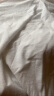 欧替西【两件装】纯棉纯色短袖T恤男同款全棉圆领打底衫潮半袖重磅厚实 白色+黑色 L【建议穿100-120斤】 实拍图