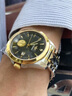 歐品客 進(jìn)口機芯瑞士手表全自動(dòng)機械表夜光防水男表真鉆石商務(wù)品牌腕表 3226間金黑面【進(jìn)口機芯】 曬單實(shí)拍圖