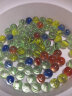 花玲珑 玻璃球弹珠儿童游戏机珠子彩色小弹珠水晶球玩具玻珠 精选25mm 120粒 实拍图