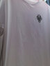 龍牙【滿(mǎn)2件-100】龍翼/龍嘯高支棉短袖文化衫白T恤男士夏動(dòng)戶(hù)外通勤 龍嘯 190/108B 曬單實(shí)拍圖