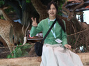 INSISFEMME24秋北歐文藝風抗起球羊毛秋新款經典疊穿圓領針織開衫女 孟買棕 S 曬單實拍圖