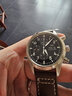 【二手99新】萬(wàn)國（IWC）男表飛行員系列小王子特別版自動(dòng)機械男士手表運動(dòng)休閑奢侈品腕表 42mm黑盤(pán)皮帶-IW371701 曬單實(shí)拍圖