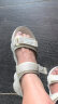 回力凉鞋女户外休闲运动拖鞋学生百搭透气沙滩鞋WSL(WZ)-0297米色 36 实拍图