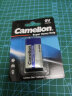 飞狮（Camelion）碳性电池 干电池 6F22/9V/9伏 电池 1节 遥控玩具/烟雾报警器/无线麦克风 实拍图