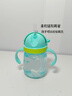 NUBY（努比）動(dòng)物學(xué)飲杯嬰兒寶寶水杯兒童吸管杯鴨嘴杯防嗆6個(gè)月以上 考拉冰川藍(lán) 240ml 曬單實(shí)拍圖