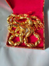 新款美飾緣鍍沙金項(xiàng)鏈男純橄欖珠圓珠車花佛珠仿金項(xiàng)鏈?zhǔn)罪楀兘疰溩幽信咳枕n金色時(shí)尚版 純橄欖珠8毫米72克 曬單實(shí)拍圖