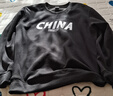 索凱特衛(wèi)衣女春秋2025年新款品寬松韓版打底衫圓領(lǐng)上衣套頭衫簡約百搭 【黑色CHINA】不加絨 3XL 【建議150-170斤左右】 曬單實(shí)拍圖