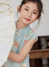 LUSON陳大豬女童國(guó)風(fēng)連衣裙夏季2025新款新中式兒童旗袍裙女孩漢服裙子 曬單實(shí)拍圖