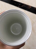 DICAZEE顯溫咖啡杯316不銹鋼保溫杯女高顏值水杯男陶瓷內膽隨行保冷杯子月光白【顯溫+陶瓷內膽】500ml 曬單實(shí)拍圖