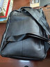 PLOVER新款真皮雙肩包男士休閑旅行書(shū)包頭層牛皮潮流簡(jiǎn)約背包商務(wù)電腦包 黑色 頭層牛皮 曬單實(shí)拍圖
