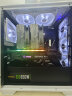 鑫谷（Segotep）战斧黑白配机箱（慢闪RGB LOGO/顶置240水冷位/M-ATX主板位/台式电脑游戏主机机箱） 实拍图