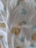 童泰夏季1-18月婴儿宝宝衣服纯棉家居短袖开裆连体衣2件装 黄色 73cm 实拍图