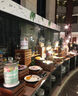 派宴（Taste party）中式點(diǎn)心甜品臺(tái)展示架座蛋糕果盤自助冷餐茶歇擺臺(tái)套裝木質(zhì)婚宴會(huì) 正2層架（帶石板） 曬單實(shí)拍圖