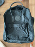 FJALLRAVEN北極狐kanken no2酷黑系列書包G-1000休閑雙肩背包23567 550 黑色 16L 曬單實拍圖