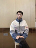 浩術(shù)羊羔絨外套男秋季新款潮牌帥氣拼接加絨加厚棉襖港風(fēng)保暖男生棉衣 藍色【A170】 XL 曬單實(shí)拍圖