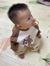 纖絲鳥（TINSINO）兒童長(zhǎng)袖T恤男女童t恤純棉卡通印花百搭打底上衣中小童衣服童裝 曬單實(shí)拍圖