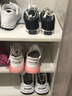 夏季新款帆布鞋女鞋子韓版原宿學(xué)生ulzzang板鞋平底百搭 黑色 38 曬單實(shí)拍圖