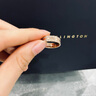 丹尼爾惠靈頓（DanielWellington）dw戒指女首飾晨霧灰色情侶對戒七夕禮物送女友DW00400056 曬單實拍圖