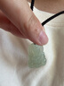 可玉可求和田玉觀音吊墜 男女款玉墜青白玉觀音菩薩兒童可戴 小版 M0118 曬單實(shí)拍圖